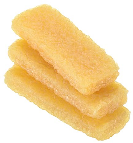PATIKIL 10Packung Rückstand Zement Radiergummi 65x22x10mm Rechteckiger Klebstoffentferner Reinigungswerkzeug für Papier Handwerk Schleifband Scheiben Skateboard Gelb