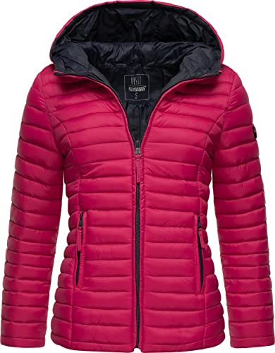 MARIKOO Asraa XS-3XL - Chaqueta acolchada para mujer, fucsia, M