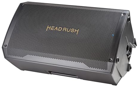 HeadRush FRFR112 MKII 2500W Gitarren-Verstärker für Modeller | 12-Zoll FRFR-Bodenmonitor mit Bluetooth, für Multieffektgerät und Amp-Modeller