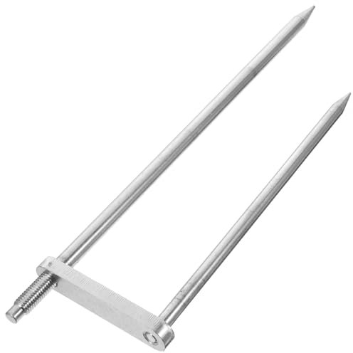 BCOATH Schirmankerhalter für Outdoor-Aktivitäten Strandschirm-Spike Edelstahl-Bodenschirmhalter