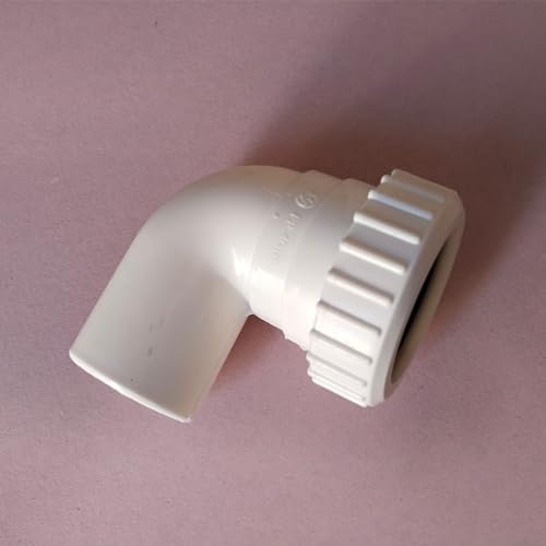 Waste Compression 40mm Swivel Elbow Bend (Pack of 2)