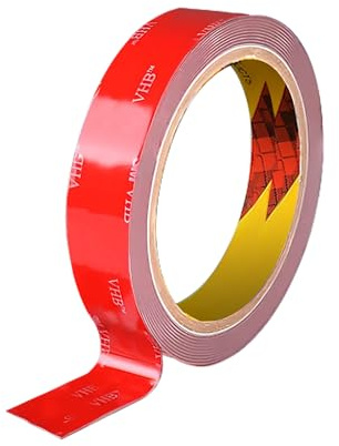 3M VHB 5952 Ruban adhésif double face universel Extrafort en mousse acrylique, Imperméable et Ultra Résistant aux Hautes Températures Colles Adhesif pourBureaux, Maison,Fixant, DIY, Extérieur