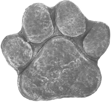 BESPORTBLE Pierre Tombale pour Animaux Résine Patte de Chien Monument Commémoratif Extérieur et Résistant pour Jardin et Intérieur Souvenir pour Chien et Chat