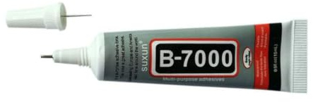 B7000 Multi-Purpose Clear Adhesive for Crafts, Rhinestone Crafts, Leather, Wood, Glass, Metal, Jewellery, Fabric