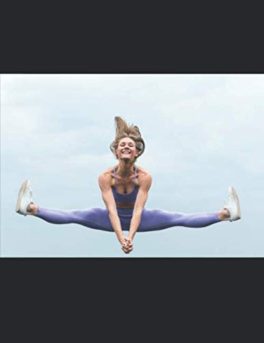 Leichtathletik Trainingsbuch: Tagebuch für alle Leichtathleten und Sportler ♦ Trainingsjournal für über 100 Einträge ♦ A4+ Format ♦ Motiv: Sprung 2