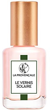 La Provençale Maquillage - Le Vernis Solaire - Vernis à Ongles Longue Tenue - Enrichi en Huile d'Olive Bio AOP Provence - Fini Brillant Laqué - Teinte : Rose Calisson (152)