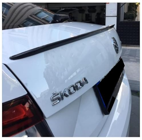 London Auto Style Rear Trunk Spoiler Compatible with SKODA OCTAVIA III 2013-2020 Piano Black