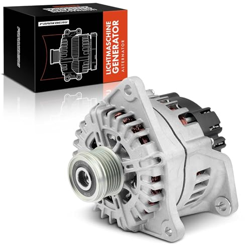 Frankberg Lichtmaschine Generator 180A 5801580943 | Kompatibel mit Ducato Kasten 250, Massif Pick-up, Daily Citys Bus, Daily V Pritsche/Fahrgestell, Daily Tourys Bus
