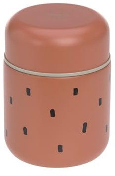 Casual Baby barn termisk varmhållningsbox gröt snacks läckagesäker rostfritt stål 350 ml/matburkar lyckligt tryck karamell