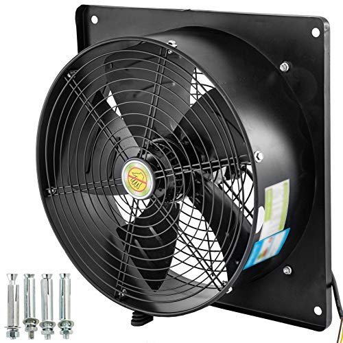 Ventola con rotore esterno da 16 pollici, ventola a flusso assiale da 185 W, ventola di ventilazione per estrattore di fumi, ventola dell'aria (4 poli) corrente 0,90 A