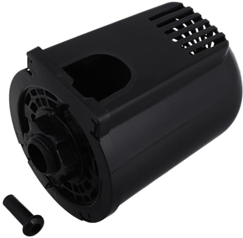 DOITOOL Electric Fan Case Plastic Motor Cover Replacement Fan Accessory Ventilation Cooling Safety Protection for Bathroom Exhaust