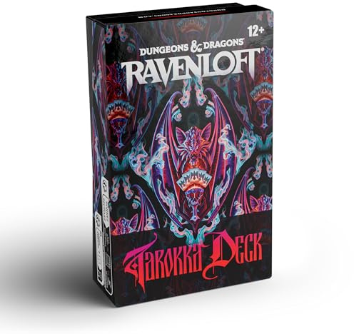 Dungeons & Dragons Ravenloft: The Horrors Within – Tarokka-Deck (2026 aktualisiertes Deck) | D&D-Zubehör (Englische Version)
