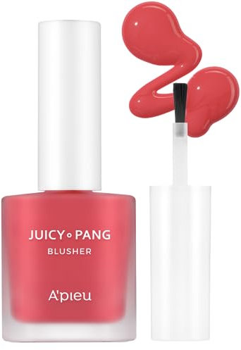 A'PIEU JUICY-PANG Water Blusher (RD01 - Popping Cherry) Rubor líquido coreano para mejillas K Beauty Makeup