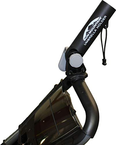 Sun Mountain Verstellbarer Schirmhalter für Push/Pull Carts, inklusive Schlauch