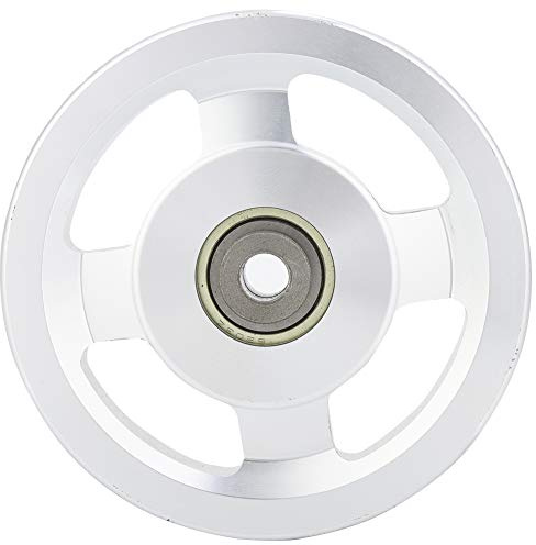 MAGT Seilrolle, Aluminiumlegierung Umlenkrolle Fitness-Riemenscheibe Fitnessgeräte Ersatzteil Home Gym Attachments Teil Übung Krafttraining Zubehör(115mm)