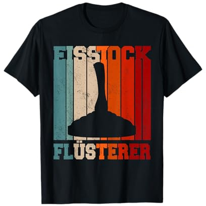 Eisstockschießen | Stockschütze | Eisstock Flüsterer T-Shirt