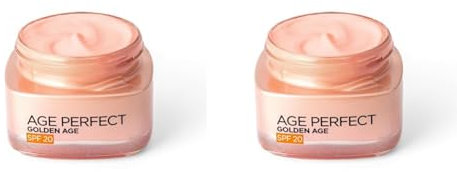 Age Perfect by L'Oreal Paris Golden Age SPF 15 Day Pot 50ml (Pack of 2)
