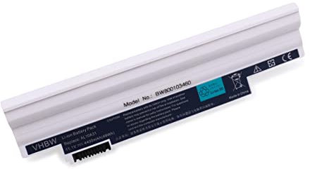 vhbw 1x batteria compatibile con Acer eMachines eM355, 355, 355-131G16ikk notebook (4400mAh, 11,1V, Li-Ion)