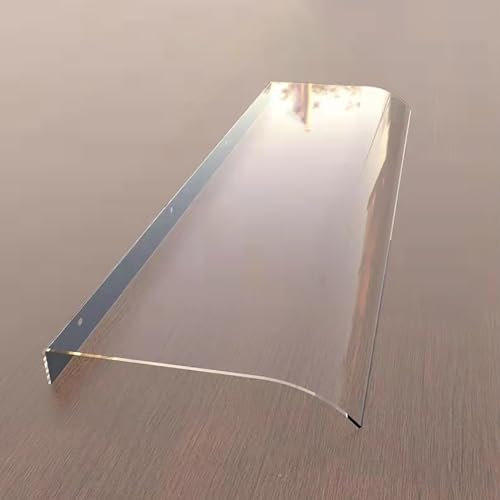 GAOXIONG Household door and window awnings,commercial waterproof clear pvc clear awning canopy,Invisible Front Door Canopy, Outdoor Awning For Patio, Silent Invisible Rain Shelter Cover, For Front Do