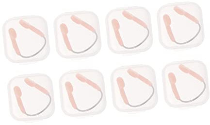 Alasum Wasserdichtes Nasenclip Nasenklammern Nasenclips Schwimmen Schwimmbrille Wettbewerbs-Nasenclip Nasenklammer zum Schwimmen Nasenklemme zum Schwimmen Gummi und Stahldraht