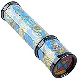 Xoeryoy Kaleidoscopio Rotante Giocattolo 3D caleidoscopio Prisma per Bambini Telescope Toy Earch Education Random Style Random..