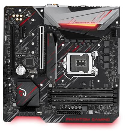 Scheda madre Fit For ASROCK B365M Phantom Gaming 4 B365 Socket 1151 for CPU Core i7-9700K i5-9600K i5-8500 DDR4 Ultra M.2 SATA3 Micro AT scheda madre