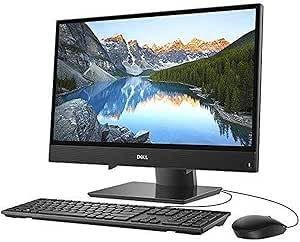 Dell Inspiron 3277 All-in-One Desktop Computer PC, con monitor da 21,5, Intel Celeron 4415U, 8 GB RAM, 256 GB SSD, WiFi, Bluetooth, tastiera US QWERTY Windows 11 Pro (ricondizionato)