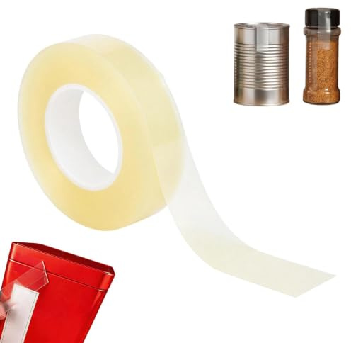 Burkförseglingstejper Vattentät PVC genomskinlig självhäftande | Transparent burkförsegling självhäftande tejp för förvaring, packning, lådor, behållare, metall, glas, ,