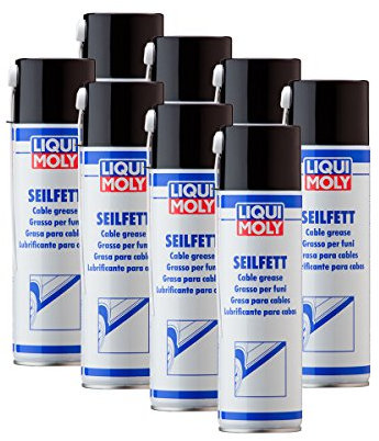 8x LIQUI MOLY 6135 Seilfett Spray Hohlraumversiegelung Dose Aerosol 500ml