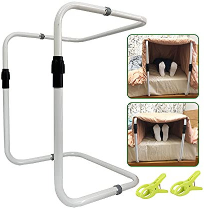 Zelen Blanket Lifter Foot Surgery Tent Cradle Bed Sheet Lifter Blanket Lift Bar Support Medical Tent Adjustable Blanket Holder for Bed Feet Ankle Surgery Recovery Arthritis Leg Cramps Gout Care