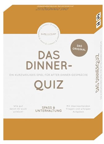 Erzähl mal! Das Dinnerquiz: Das Original. | Das Fragespiel für Freunde und Familie zum Thema Kochen & Essen. Schönes Mitbringsel zur Essenseinladung