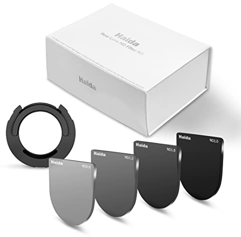 Haida Rücklinse ND8 ND16 ND64 ND1000 Filter Kit mit Adapterring Nanobeschichtung Graufilter Set für Sigma DG HSM Art Objektiv für Canon EF
