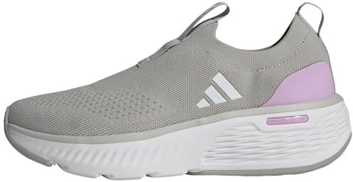 adidas Damen Cloudfoam Go Sock Shoes Schuhe, Grey Two/Cloud White/Bliss Lilac, 37 1/3 EU
