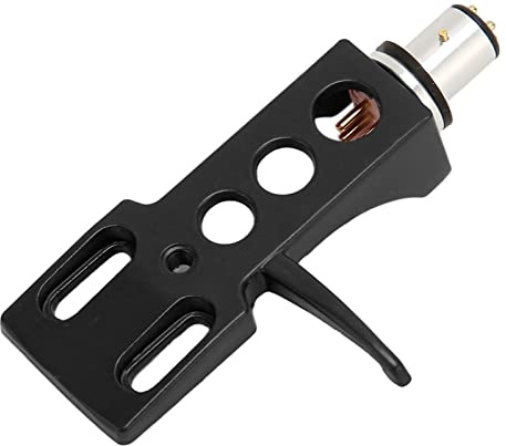 Cabezal de Tocadiscos,Carcasa de Cabezal de Fonógrafo Universal de Aleación de Aluminio,Cabezal de Tocadiscos de Fonógrafo,Porta Agujas de Lápiz óptico de Vinilo LP,para