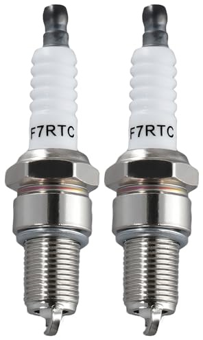2 Stück F7RTC Zündkerze für NGK 5534 BPR7ES V-line-19, Zündkerzen Ersetzen Zuverlässig Langlebig für Bosch 4038 WR5DP 7992 WR5DC Champion 818 RN2C 332 RN7YC 415 RN9YC, W22EPR-U 3088 R41CXLS OEM