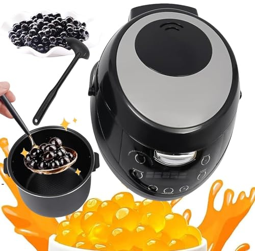 XRSMOU Commercial Pearls Cooker,Automatic Milk Tea Maker Machine,NonStick Coating,Smart Touch Panel,for PuddingSagoTaro Balls (6l)