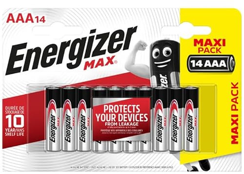 ENERGIZER Max LR03 alkaline batteries - type AAA 14 batteries