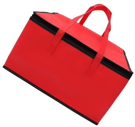GANAZONO Borsa Termica 35X35 CM per Pizza e Alimenti, Sacchetto Isolante per Picnic e Trasporto Pasti da Asporto