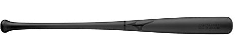 Mizuno Pro Select MZM 271 Mazza da baseball in legno d'acero, nera, 76,2 cm