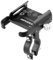 Porta Cellulare Moto, Portacellulare Per Bicicletta Con Rotazione a 360° in Alluminio, Supporto Telefono per Qualsiasi Smartphone tra 5,8 e 9,5 pollici - Porta Telefono Moto Universale (Nero)