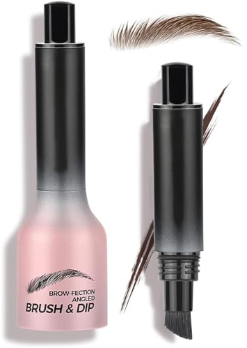 Crayon à Sourcils Waterproof, Crayon Microblading Sourcil, Brosse a Sourcils Angulaire Teardrop, Stylo à Sourcils Longue Durée Anti-taches, Crée Sans Effort des Sourcils D'apparence Naturel (Auburn)