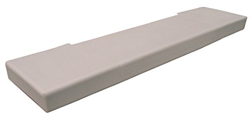 KidKusion Soft Seat Hearth Pad | Made in USA | Taupe | 90 x 14 | Fireplace and Hearth Protection
