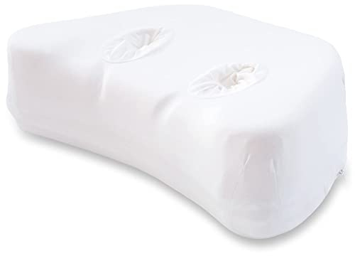 PureComfort – Seitenschläferkissen | Höhenverstellbares Kissen Memory Foam | Ohrenschmerzlinderung | CPAP-Kissen | Anti-Falten | Kiefergelenk | Memory Foam Kissen Bambusbezug - Standard