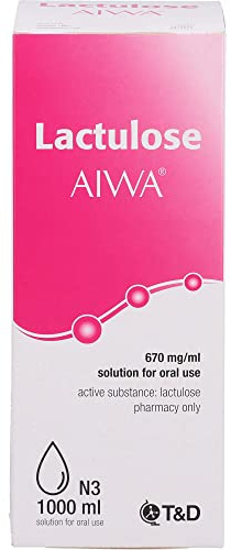 LACTULOSE AIWA 670 mg/ml Lösung zum Einnehmen 1000 ml
