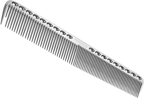 Pettine professionale per parrucchiere e barbiere, pettine da taglio in alluminio per aerospaziale e aviazione