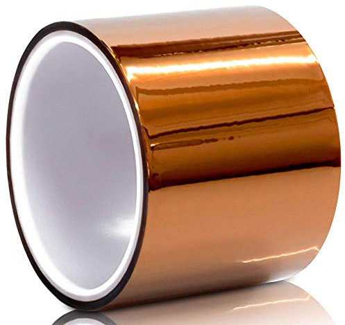 MYJOR Brand High Temperature Tissue Paper Tape, 2in x 108ft x 1 roll Used to Protect CPU and 3D Printer Work Surface, PCB Circuit Board Professionals