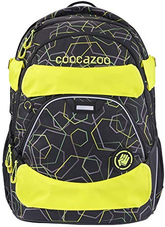 coocazoo Rucksacküberzug, Neon Pull-Over GuardPart, gelb, auffällige Signalfarbe, für mehr Sichtbarkeit im Straßenverkehr]