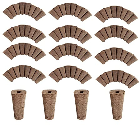 Hagsnec Kit de Gousses de Graines Kit de Jardin Hydroponique 100 Pièces Éponges de Croissance