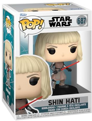Funko POP! Vinyl: Star Wars Ahsoka - Shin Hati - Collectable Vinyl Figure - Gift Idea - Official Merchandise - Toys for Kids & Adults - TV Fans - Model Figure for Collectors and Display