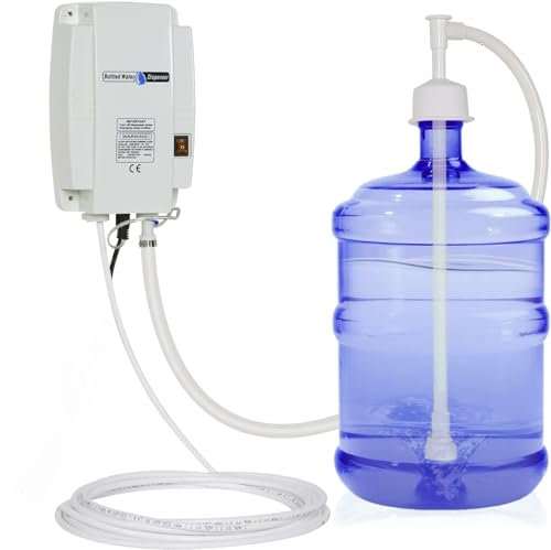 Yeehemes 5 Gallon Bottled Water Pump System Portable Water Dispenser for Coffee Machine Refrigerator Ice Maker